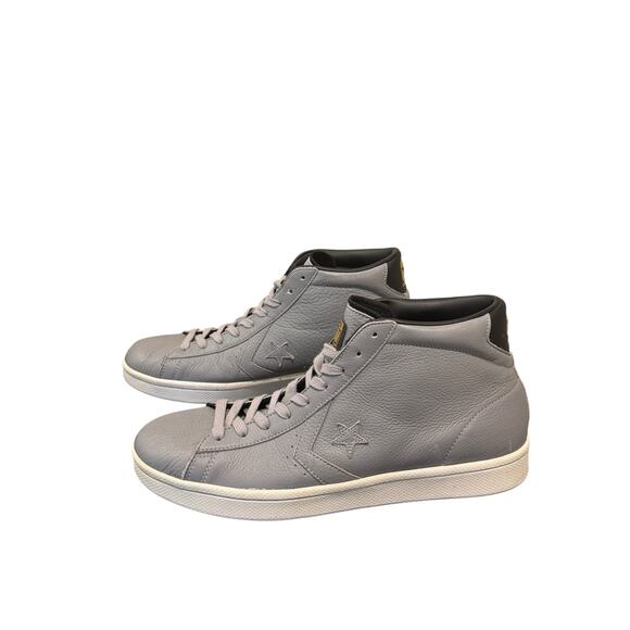 Converse Pro Leather 76 Mid Grey Sneakers Men’s 13 - Picture 3 of 8